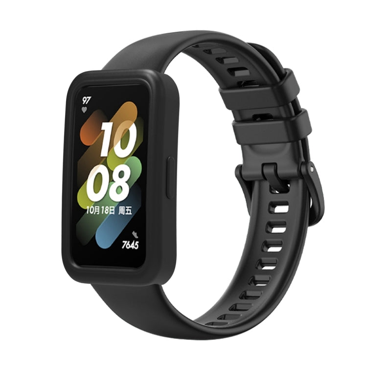เคสซิลิโคน + ชุดสายนาฬิกาซิลิโคน, For Huawei Band 8