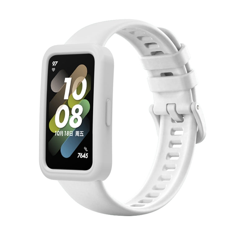 เคสซิลิโคน + ชุดสายนาฬิกาซิลิโคน, For Huawei Band 8