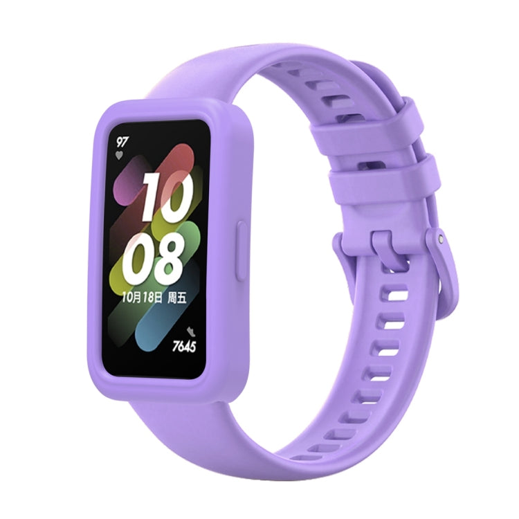 เคสซิลิโคน + ชุดสายนาฬิกาซิลิโคน, For Huawei Band 8