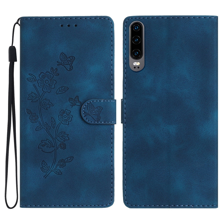 เคสโทรศัพท์หนังลายนูนดอกไม้ผีเสื้อ, For Huawei Y6p, For Huawei Y5p, For Huawei P40 lite, For Huawei P40 Pro, For Huawei P40, For Huawei P30 lite, For Huawei P30 Pro, For Huawei P30