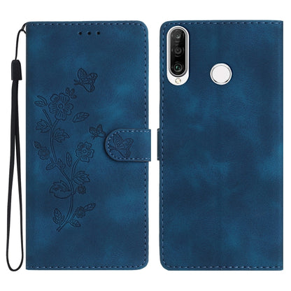 เคสโทรศัพท์หนังลายนูนดอกไม้ผีเสื้อ, For Huawei Y6p, For Huawei Y5p, For Huawei P40 lite, For Huawei P40 Pro, For Huawei P40, For Huawei P30 lite, For Huawei P30 Pro, For Huawei P30