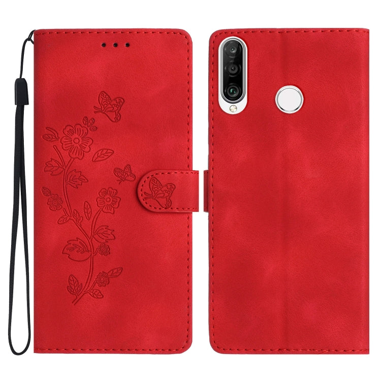 เคสโทรศัพท์หนังลายนูนดอกไม้ผีเสื้อ, For Huawei Y6p, For Huawei Y5p, For Huawei P40 lite, For Huawei P40 Pro, For Huawei P40, For Huawei P30 lite, For Huawei P30 Pro, For Huawei P30