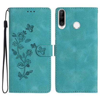 เคสโทรศัพท์หนังลายนูนดอกไม้ผีเสื้อ, For Huawei Y6p, For Huawei Y5p, For Huawei P40 lite, For Huawei P40 Pro, For Huawei P40, For Huawei P30 lite, For Huawei P30 Pro, For Huawei P30