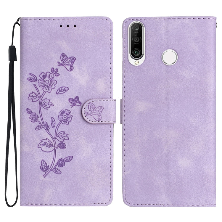 เคสโทรศัพท์หนังลายนูนดอกไม้ผีเสื้อ, For Huawei Y6p, For Huawei Y5p, For Huawei P40 lite, For Huawei P40 Pro, For Huawei P40, For Huawei P30 lite, For Huawei P30 Pro, For Huawei P30