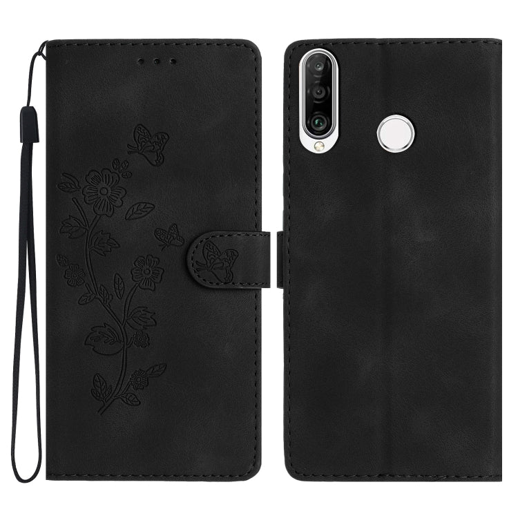 เคสโทรศัพท์หนังลายนูนดอกไม้ผีเสื้อ, For Huawei Y6p, For Huawei Y5p, For Huawei P40 lite, For Huawei P40 Pro, For Huawei P40, For Huawei P30 lite, For Huawei P30 Pro, For Huawei P30