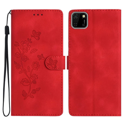 เคสโทรศัพท์หนังลายนูนดอกไม้ผีเสื้อ, For Huawei Y6p, For Huawei Y5p, For Huawei P40 lite, For Huawei P40 Pro, For Huawei P40, For Huawei P30 lite, For Huawei P30 Pro, For Huawei P30