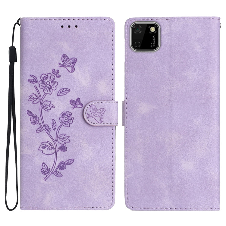 เคสโทรศัพท์หนังลายนูนดอกไม้ผีเสื้อ, For Huawei Y6p, For Huawei Y5p, For Huawei P40 lite, For Huawei P40 Pro, For Huawei P40, For Huawei P30 lite, For Huawei P30 Pro, For Huawei P30