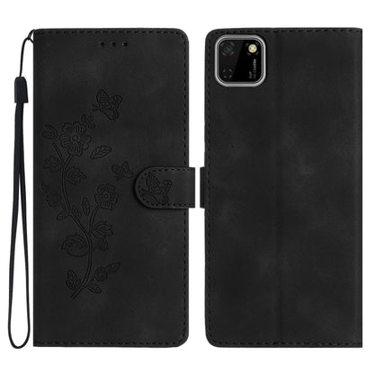 เคสโทรศัพท์หนังลายนูนดอกไม้ผีเสื้อ, For Huawei Y6p, For Huawei Y5p, For Huawei P40 lite, For Huawei P40 Pro, For Huawei P40, For Huawei P30 lite, For Huawei P30 Pro, For Huawei P30
