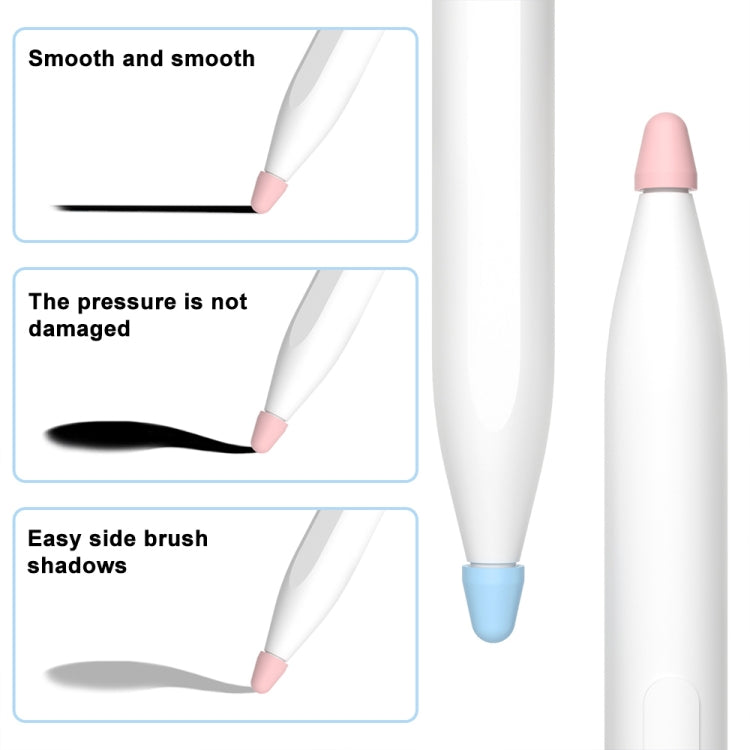 ปลอกปากกาสไตลัสซิลิโคน 8 ชิ้น / ชุด, For Xiaomi Stylus Pen 2