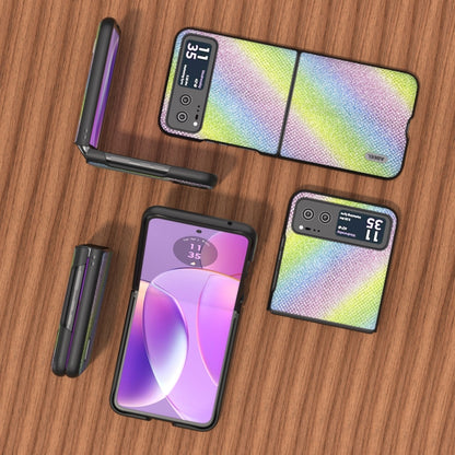 ABEEL Diamond Series เคสโทรศัพท์ขอบดำ, For Motorola Razr 40, For Motorola Razr 40 Ultra