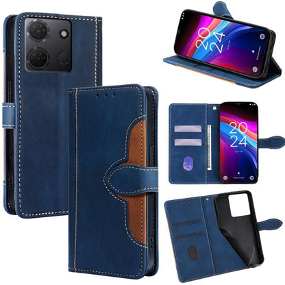 Skin Feel เคสโทรศัพท์หนังหัวเข็มขัดแม่เหล็ก, For TCL 60R 5G, For TCL 503 4G, For TCL 50 NxtPaper 5G