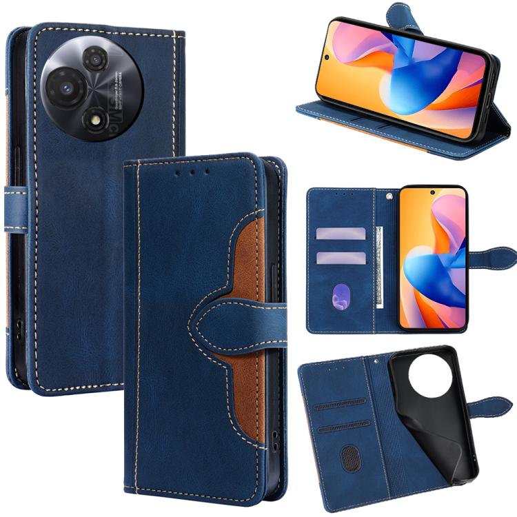Skin Feel เคสโทรศัพท์หนังหัวเข็มขัดแม่เหล็ก, For TCL 60R 5G, For TCL 503 4G, For TCL 50 NxtPaper 5G