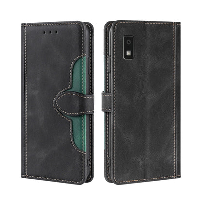 Skin Feel เคสโทรศัพท์หนังหัวเข็มขัดแม่เหล็ก, For Sharp Aquos R10, For Sharp Aqous wish5, For Sharp Aqous Wish4, For Sharp Aquos R9, For Sharp Aquos R8 Pro SH-51, For Sharp Aquos R8 SH-52D, For Sharp Aqous Wish3