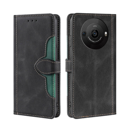 Skin Feel เคสโทรศัพท์หนังหัวเข็มขัดแม่เหล็ก, For Sharp Aquos R10, For Sharp Aqous wish5, For Sharp Aqous Wish4, For Sharp Aquos R9, For Sharp Aquos R8 Pro SH-51, For Sharp Aquos R8 SH-52D, For Sharp Aqous Wish3