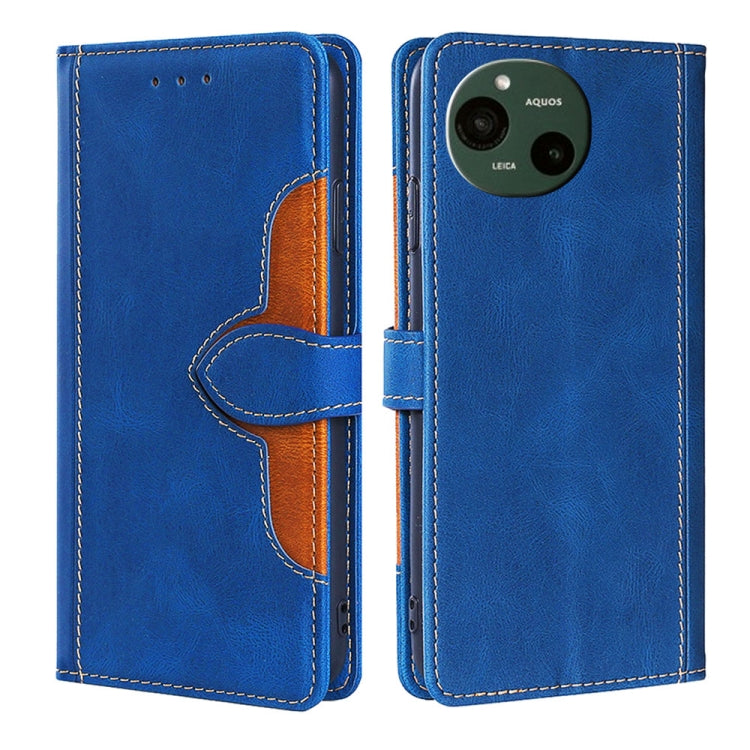 Skin Feel เคสโทรศัพท์หนังหัวเข็มขัดแม่เหล็ก, For Sharp Aquos R10, For Sharp Aqous wish5, For Sharp Aqous Wish4, For Sharp Aquos R9, For Sharp Aquos R8 Pro SH-51, For Sharp Aquos R8 SH-52D, For Sharp Aqous Wish3