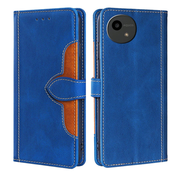 Skin Feel เคสโทรศัพท์หนังหัวเข็มขัดแม่เหล็ก, For Sharp Aquos R10, For Sharp Aqous wish5, For Sharp Aqous Wish4, For Sharp Aquos R9, For Sharp Aquos R8 Pro SH-51, For Sharp Aquos R8 SH-52D, For Sharp Aqous Wish3