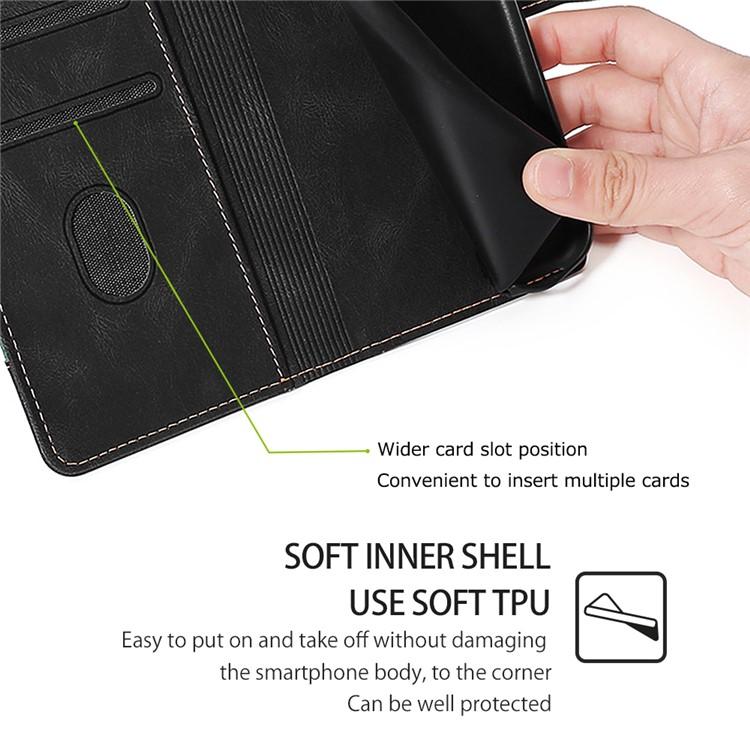 Skin Feel เคสโทรศัพท์หนังหัวเข็มขัดแม่เหล็ก, For Sharp Aquos R10, For Sharp Aqous wish5, For Sharp Aqous Wish4, For Sharp Aquos R9, For Sharp Aquos R8 Pro SH-51, For Sharp Aquos R8 SH-52D, For Sharp Aqous Wish3