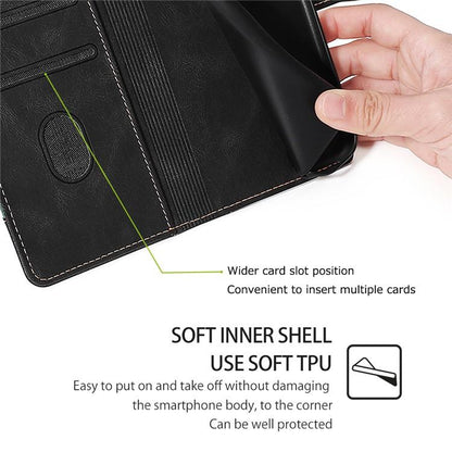 Skin Feel เคสโทรศัพท์หนังหัวเข็มขัดแม่เหล็ก, For Sharp Aquos R10, For Sharp Aqous wish5, For Sharp Aqous Wish4, For Sharp Aquos R9, For Sharp Aquos R8 Pro SH-51, For Sharp Aquos R8 SH-52D, For Sharp Aqous Wish3