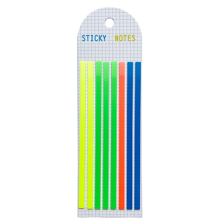 แถบใสแถบสีเรืองแสงกันน้ำสติกเกอร์แถบยาวแถบดัชนี