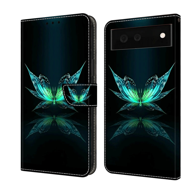 เคสโทรศัพท์หนังกันกระแทก Crystal 3D, For Google Pixel 6, For Google Pixel 6 Pro