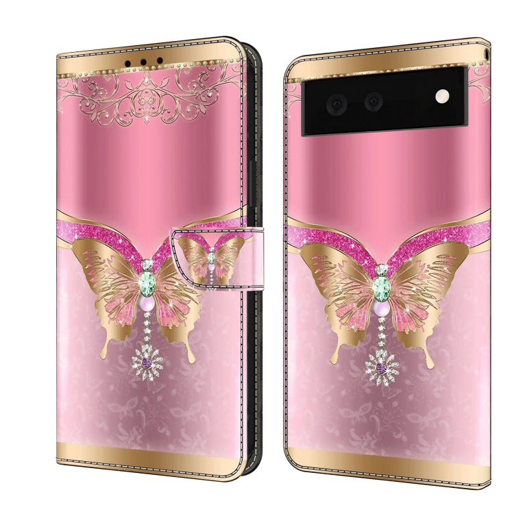 เคสโทรศัพท์หนังกันกระแทก Crystal 3D, For Google Pixel 6, For Google Pixel 6 Pro