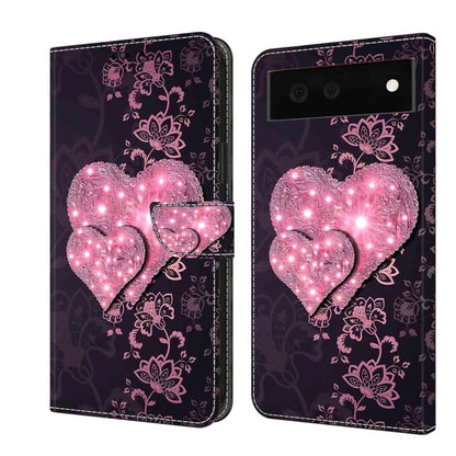 เคสโทรศัพท์หนังกันกระแทก Crystal 3D, For Google Pixel 6, For Google Pixel 6 Pro