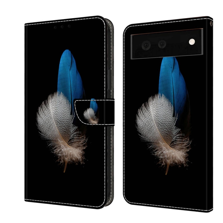 เคสโทรศัพท์หนังกันกระแทก Crystal 3D, For Google Pixel 6, For Google Pixel 6 Pro