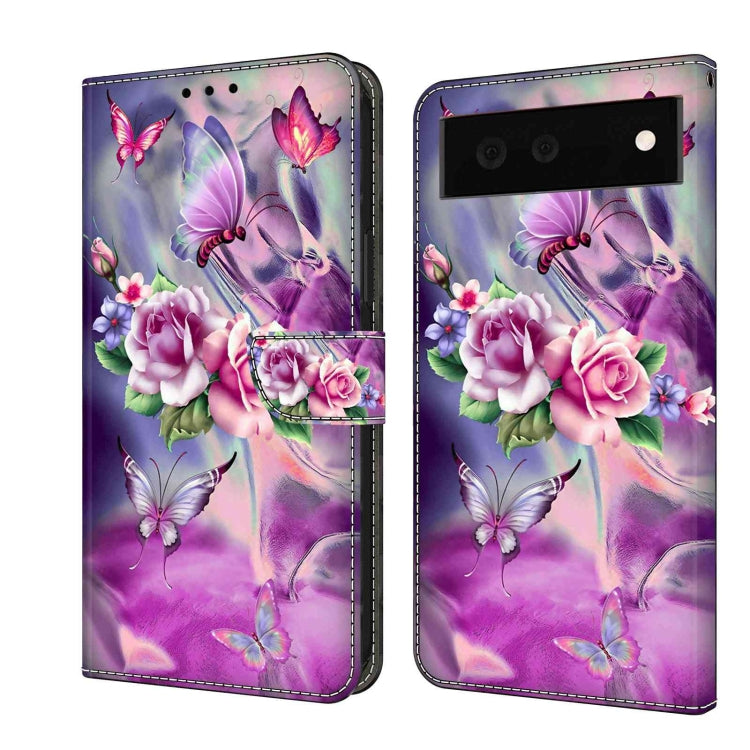 เคสโทรศัพท์หนังกันกระแทก Crystal 3D, For Google Pixel 7, For Google Pixel 6a
