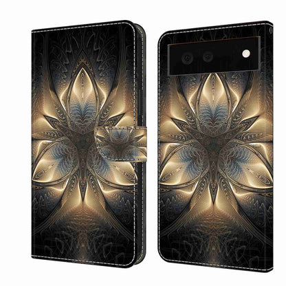เคสโทรศัพท์หนังกันกระแทก Crystal 3D, For Google Pixel 7, For Google Pixel 6a