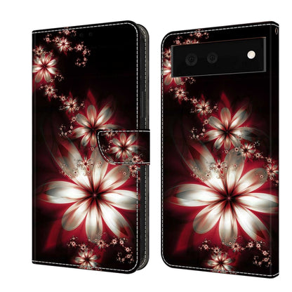 เคสโทรศัพท์หนังกันกระแทก Crystal 3D, For Google Pixel 7, For Google Pixel 6a