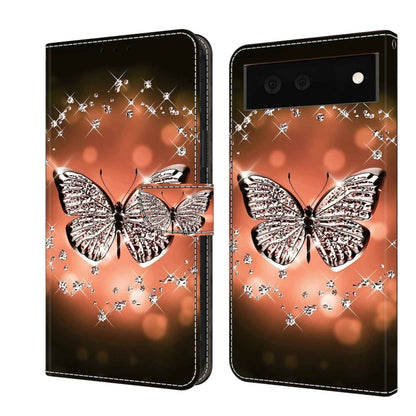เคสโทรศัพท์หนังกันกระแทก Crystal 3D, For Google Pixel 7, For Google Pixel 6a