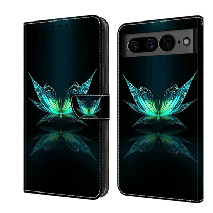 เคสโทรศัพท์หนังกันกระแทก Crystal 3D, For Google Pixel 7, For Google Pixel 6a