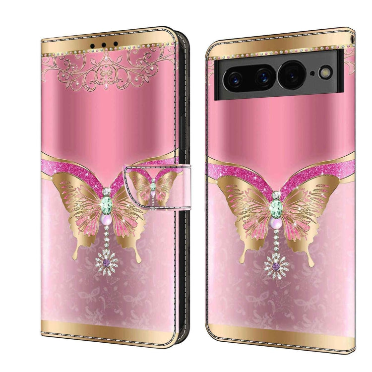 เคสโทรศัพท์หนังกันกระแทก Crystal 3D, For Google Pixel 7, For Google Pixel 6a