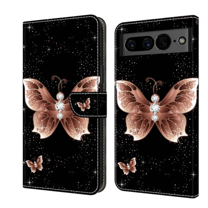 เคสโทรศัพท์หนังกันกระแทก Crystal 3D, For Google Pixel 7, For Google Pixel 6a