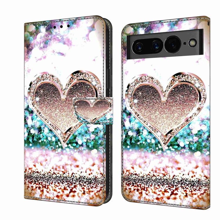 เคสโทรศัพท์หนังกันกระแทก Crystal 3D, For Google Pixel 7, For Google Pixel 6a