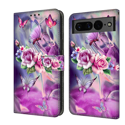 เคสโทรศัพท์หนังกันกระแทก Crystal 3D, For Google Pixel 7, For Google Pixel 6a