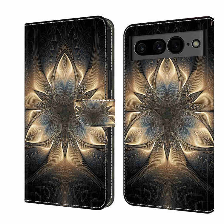เคสโทรศัพท์หนังกันกระแทก Crystal 3D, For Google Pixel 7, For Google Pixel 6a