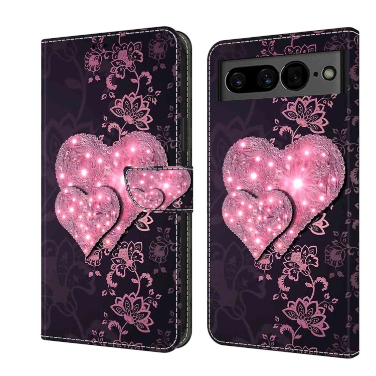 เคสโทรศัพท์หนังกันกระแทก Crystal 3D, For Google Pixel 7, For Google Pixel 6a
