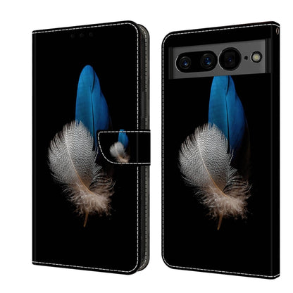 เคสโทรศัพท์หนังกันกระแทก Crystal 3D, For Google Pixel 7, For Google Pixel 6a