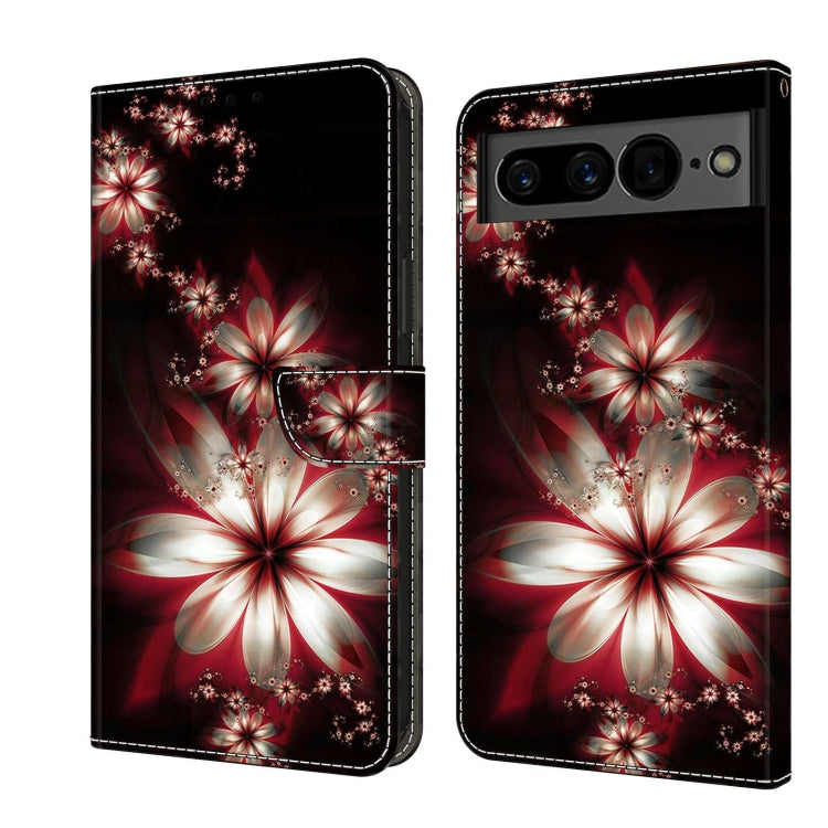เคสโทรศัพท์หนังกันกระแทก Crystal 3D, For Google Pixel 7, For Google Pixel 6a