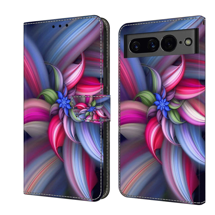 เคสโทรศัพท์หนังกันกระแทก Crystal 3D, For Google Pixel 7, For Google Pixel 6a