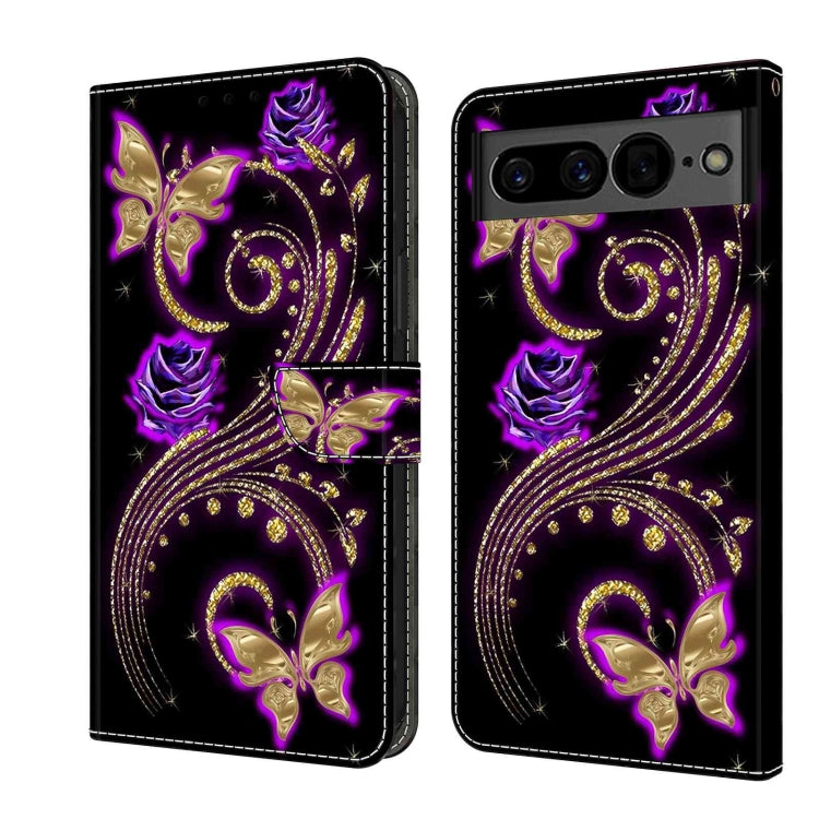 เคสโทรศัพท์หนังกันกระแทก Crystal 3D, For Google Pixel 7, For Google Pixel 6a