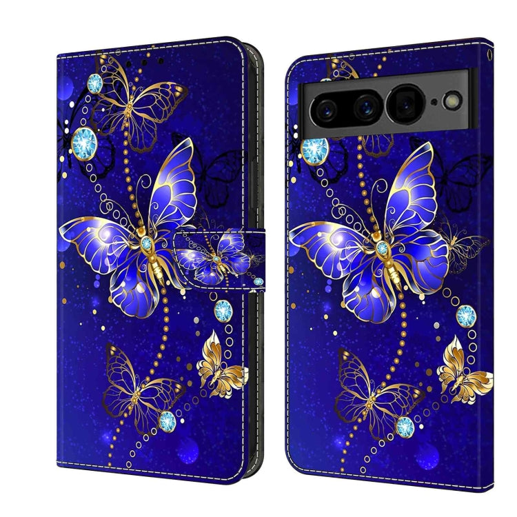 เคสโทรศัพท์หนังกันกระแทก Crystal 3D, For Google Pixel 7, For Google Pixel 6a