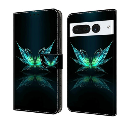 เคสโทรศัพท์หนังกันกระแทก Crystal 3D, For Google Pixel 7a, For Google Pixel 7 Pro