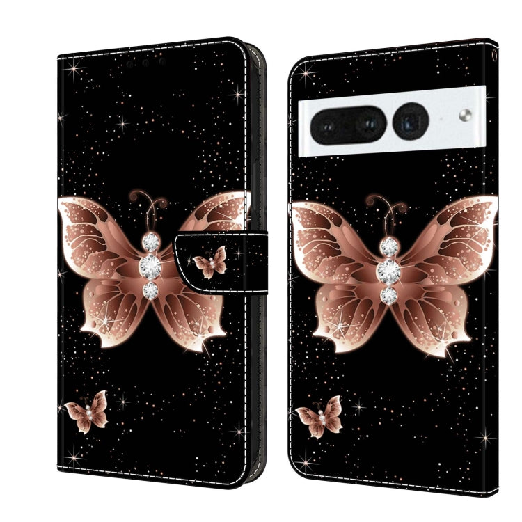 เคสโทรศัพท์หนังกันกระแทก Crystal 3D, For Google Pixel 7a, For Google Pixel 7 Pro