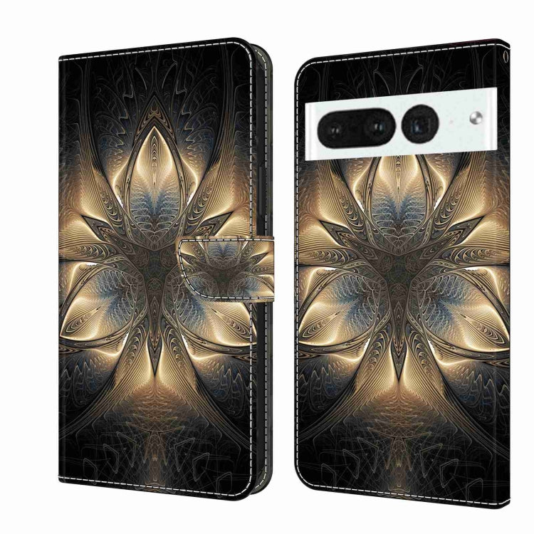 เคสโทรศัพท์หนังกันกระแทก Crystal 3D, For Google Pixel 7a, For Google Pixel 7 Pro