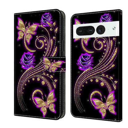 เคสโทรศัพท์หนังกันกระแทก Crystal 3D, For Google Pixel 7a, For Google Pixel 7 Pro