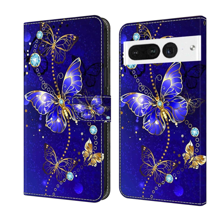 เคสโทรศัพท์หนังกันกระแทก Crystal 3D, For Google Pixel 7a, For Google Pixel 7 Pro
