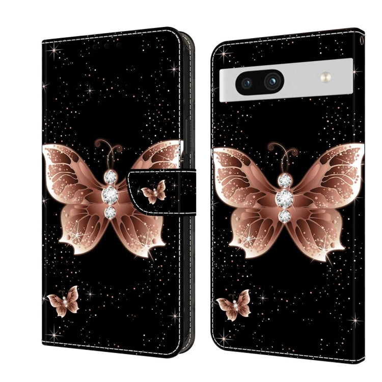 เคสโทรศัพท์หนังกันกระแทก Crystal 3D, For Google Pixel 7a, For Google Pixel 7 Pro