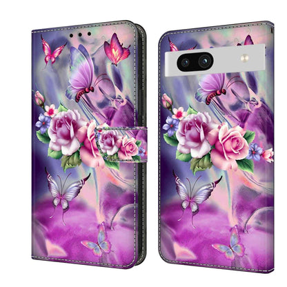 เคสโทรศัพท์หนังกันกระแทก Crystal 3D, For Google Pixel 7a, For Google Pixel 7 Pro